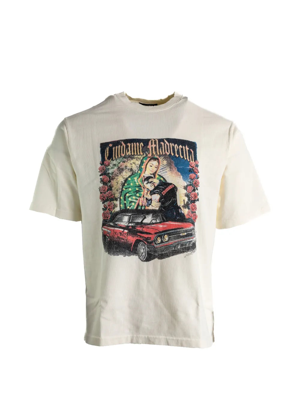 Cuidame Madrecita graphic-print T-shirt