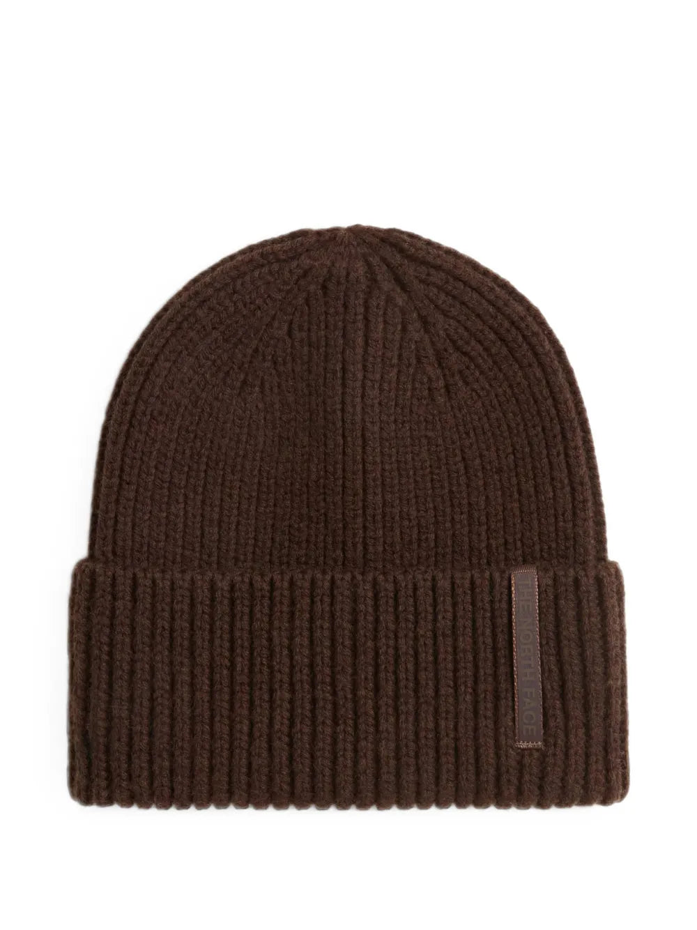 ribbed-knit beanie hat