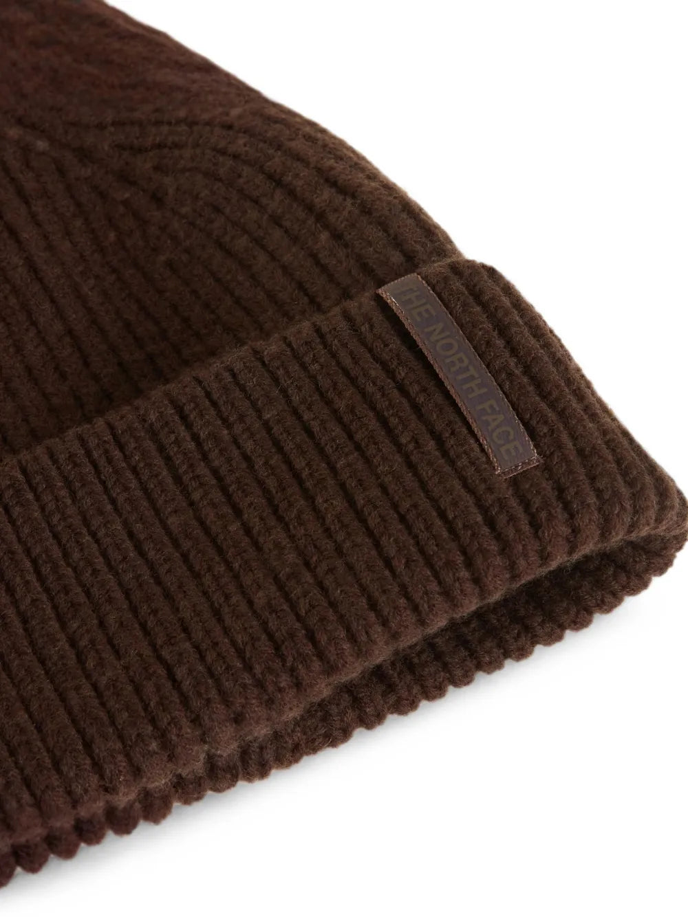 ribbed-knit beanie hat