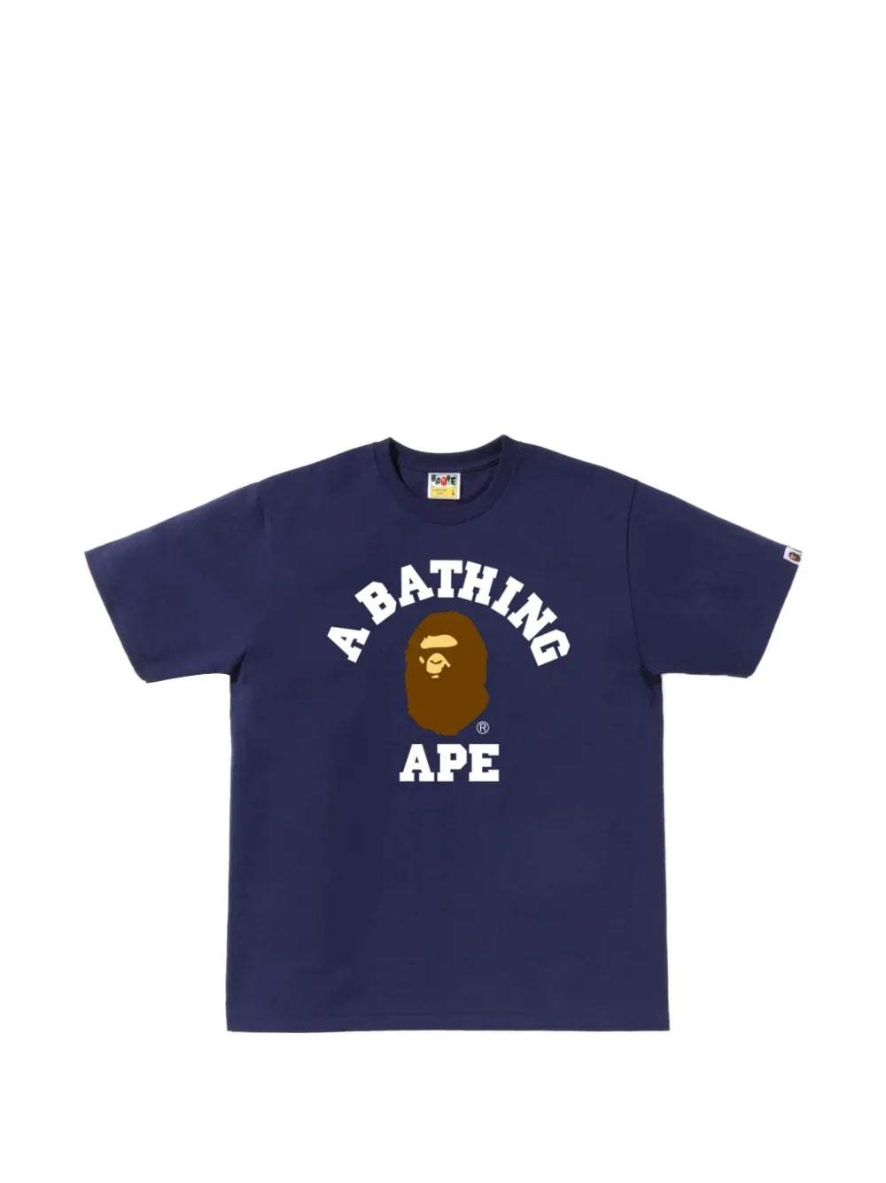 College Logo-Print T-Shirt