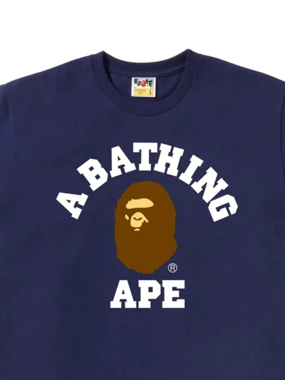 College Logo-Print T-Shirt