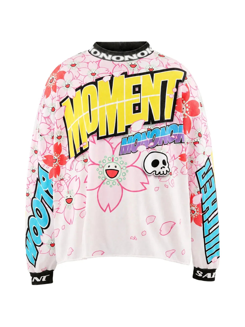 Graphic-Print Long-Sleeve T-Shirt