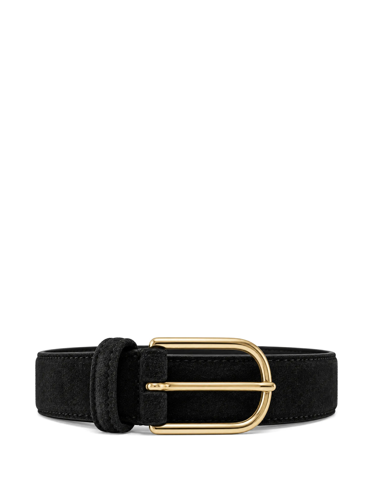 Gold-Tone Buckle Belt