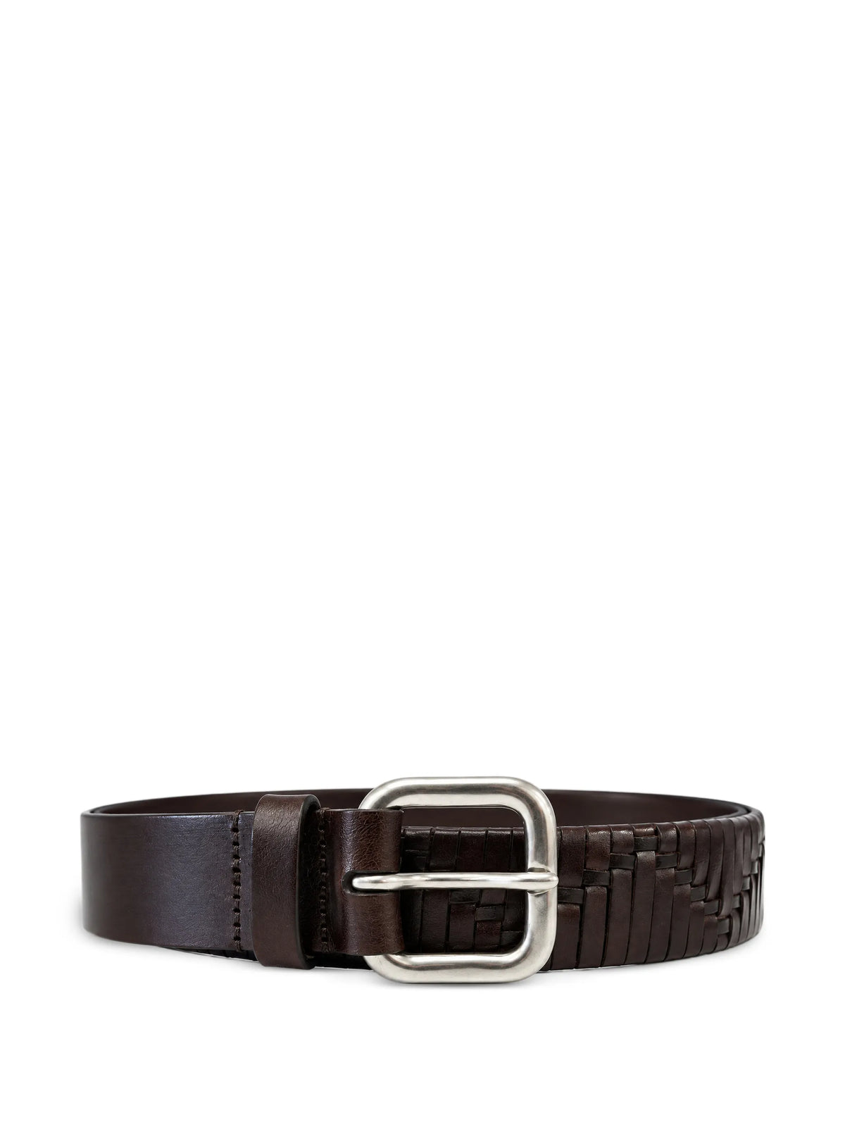 Woven Leather Belt