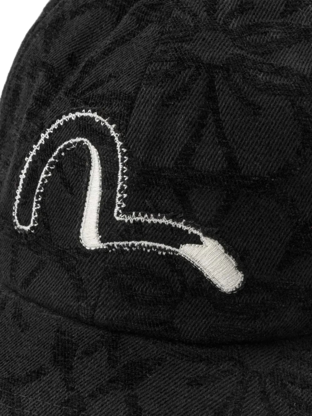 Kamon logo-embroidered jacquard baseball cap