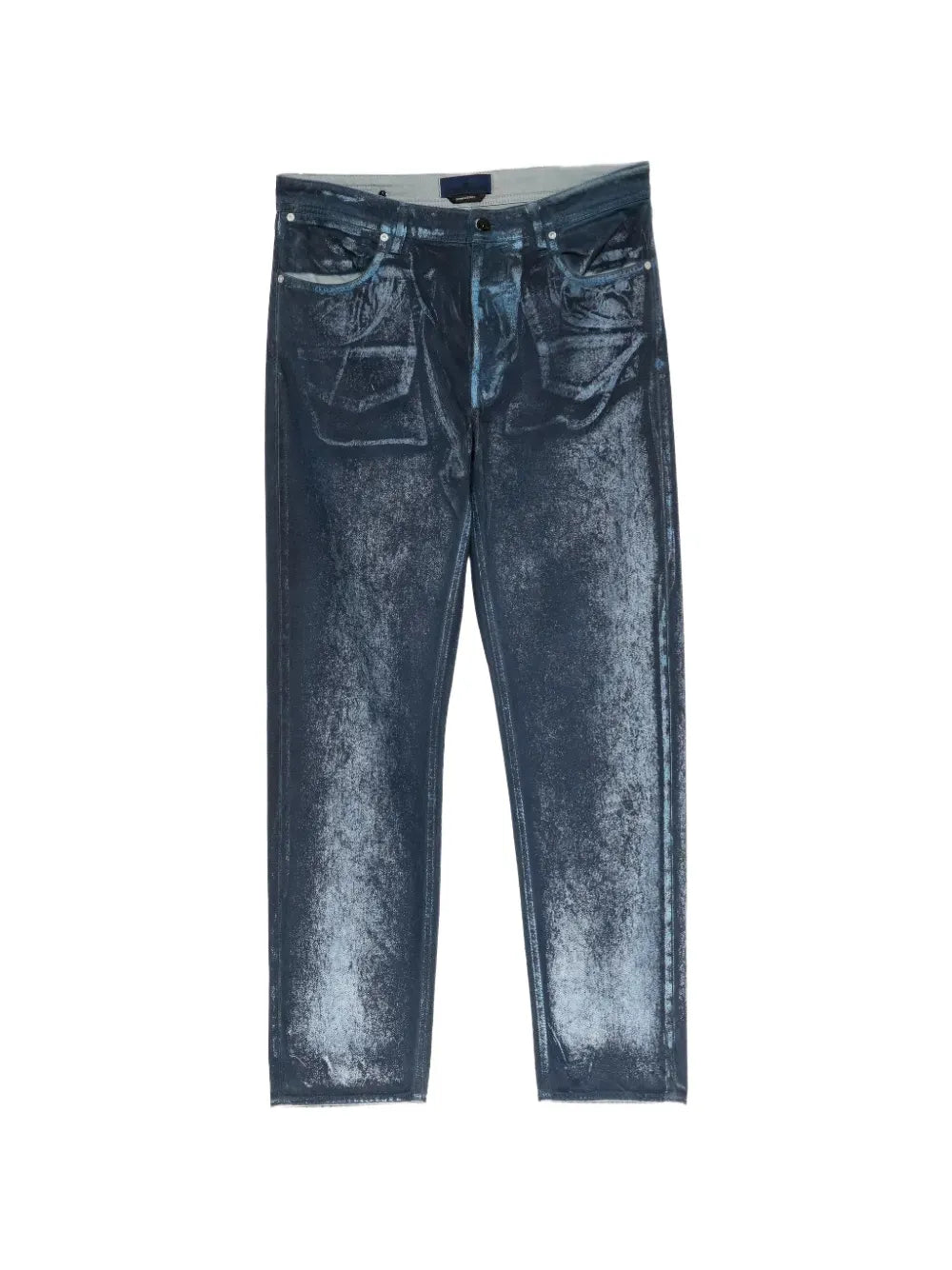 faded-effect jeans