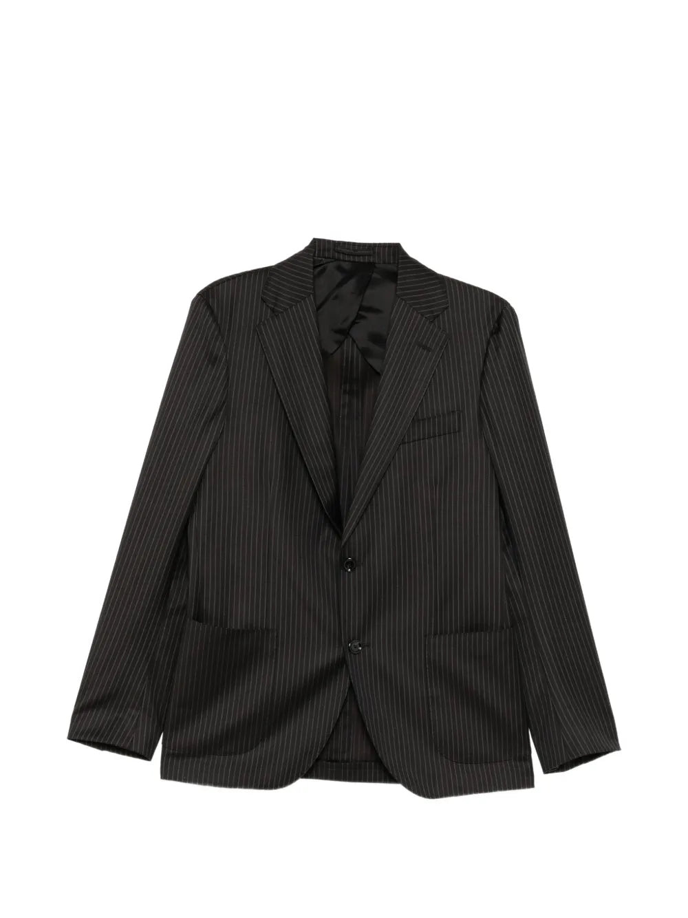 pinstripe-pattern suit