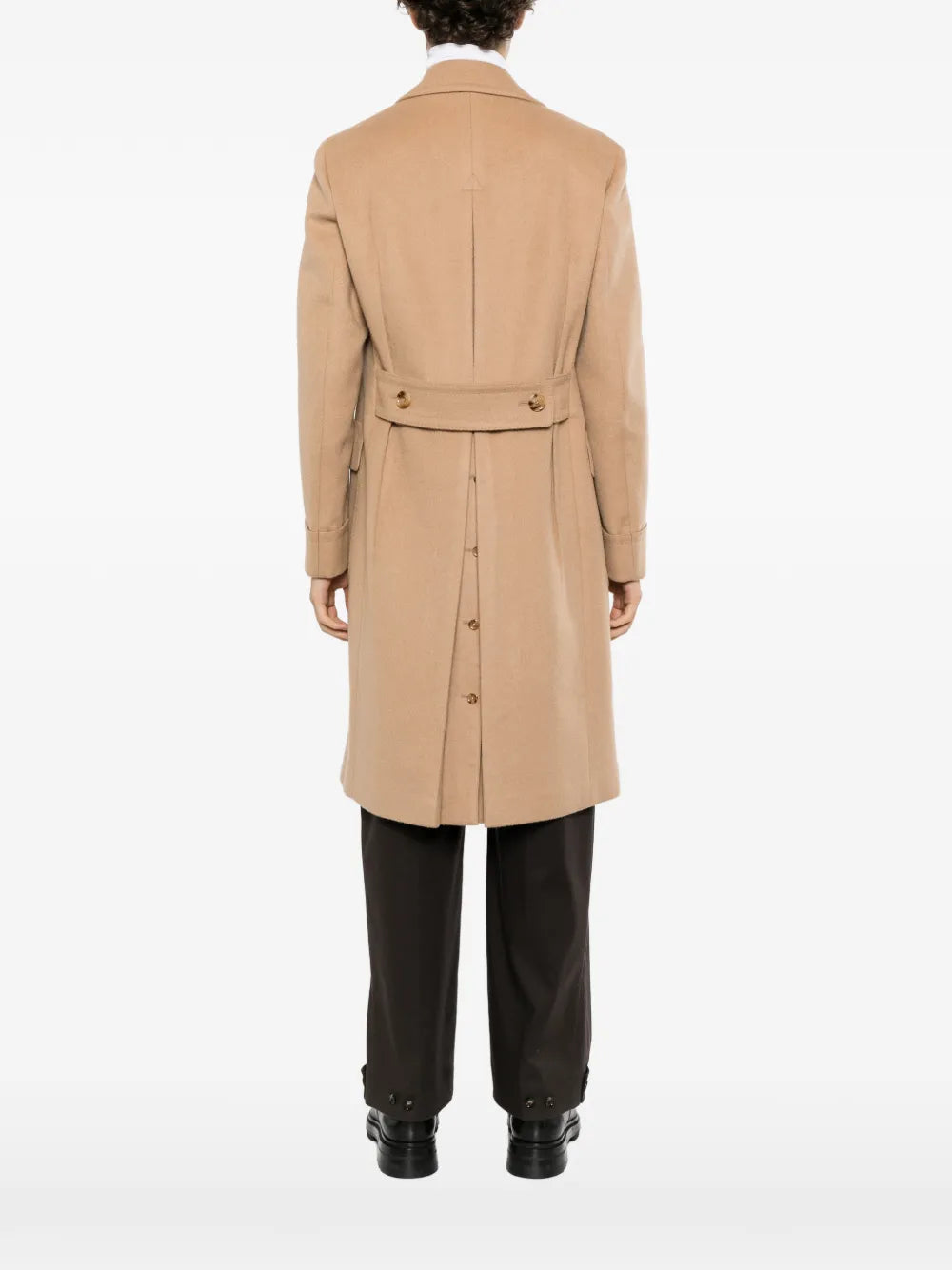 double-breasted coat