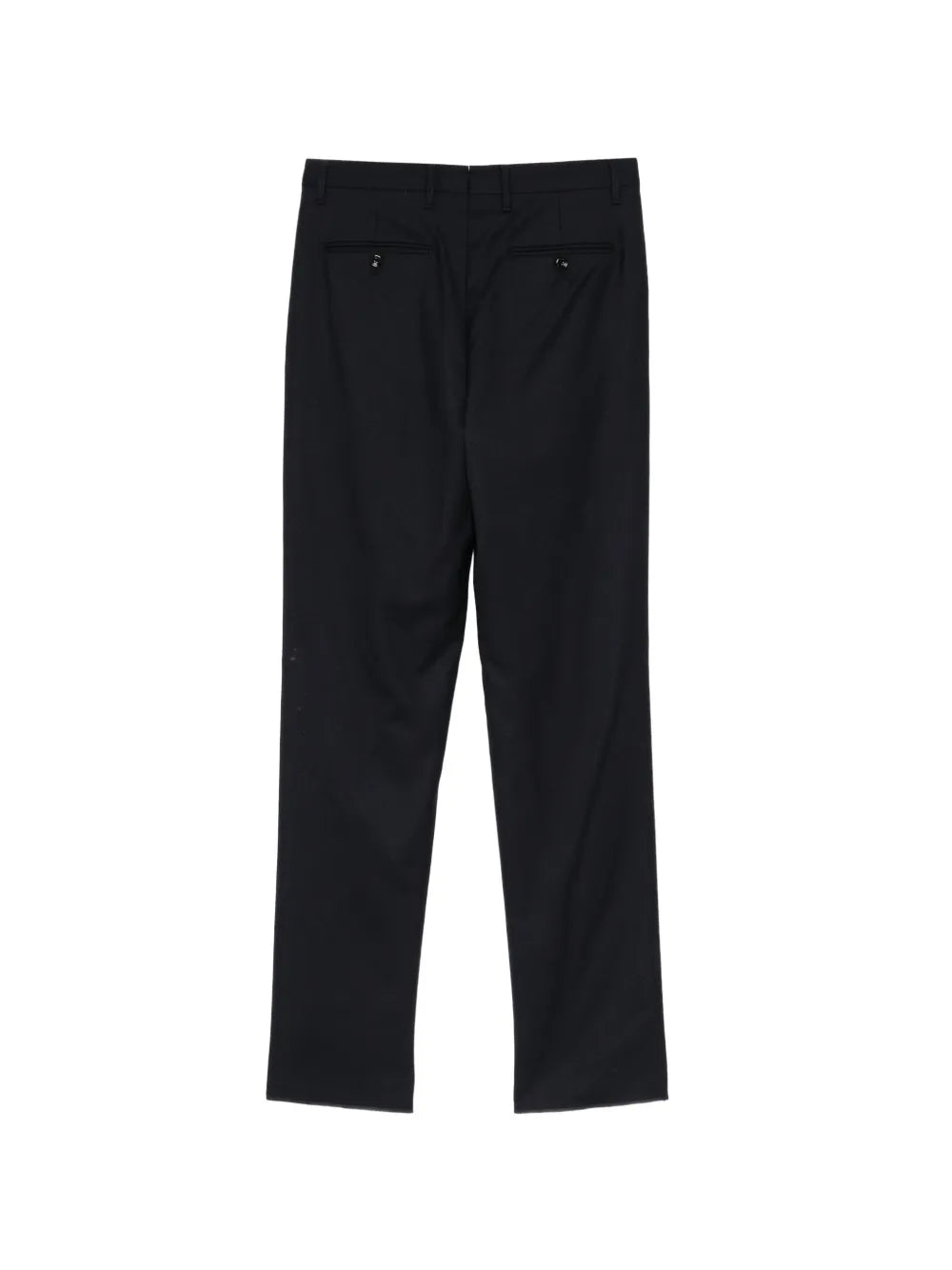 pleated tailored trousers