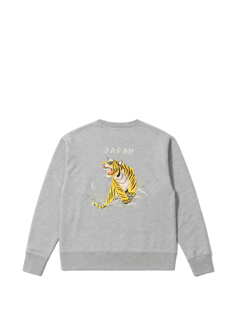 tiger-embroidered sweater