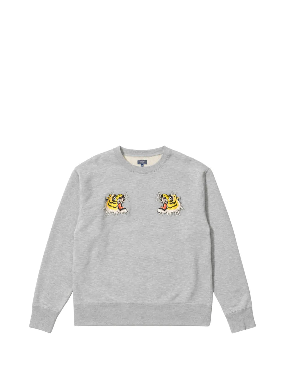 tiger-embroidered sweater