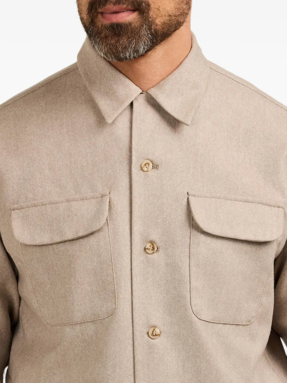 flap-pocket shirt