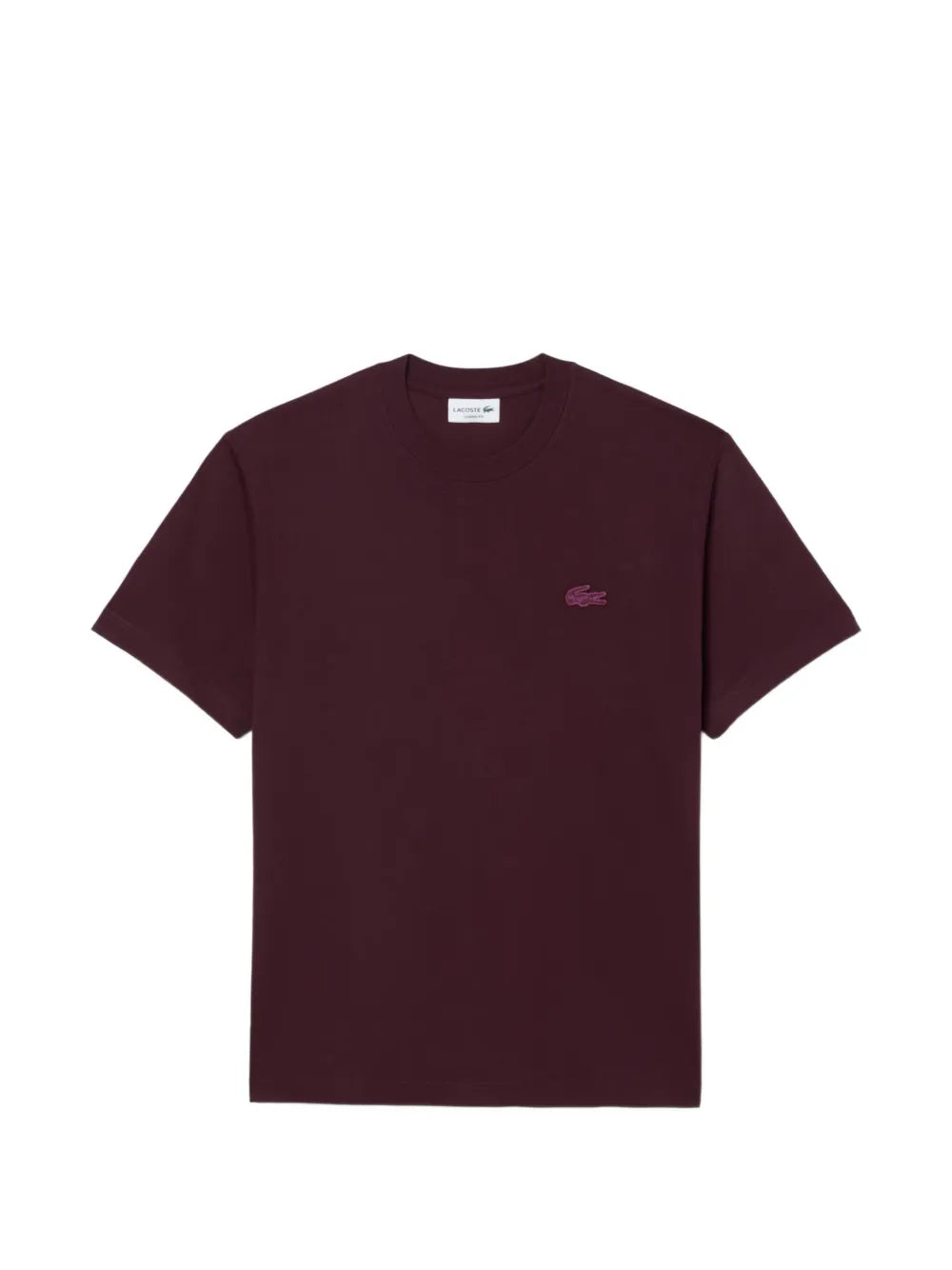 metallic crocodile jersey T-shirt