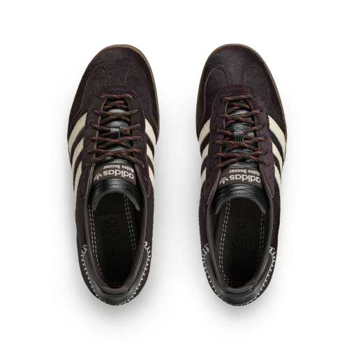 x Wales Bonner Gazelle Indoor Pony Hair Dark Brown