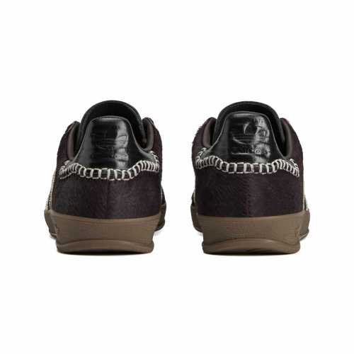 x Wales Bonner Gazelle Indoor Pony Hair Dark Brown