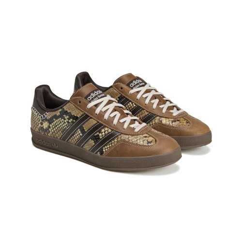 x Wales Bonner Gazelle Indoor Snakeskin Brown