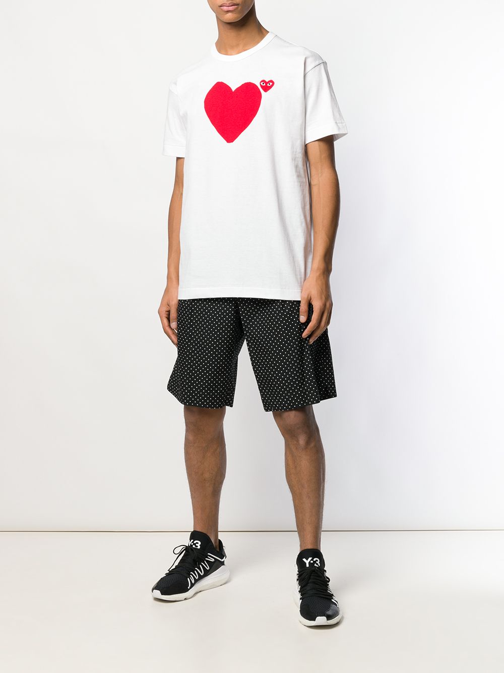 Logo Heart Printed T-Shirt
