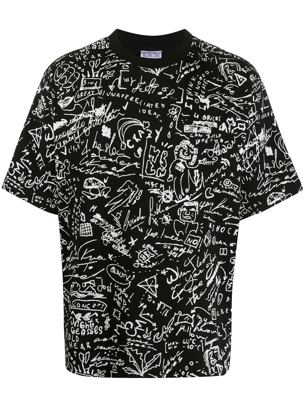 Doodle Print T-Shirt