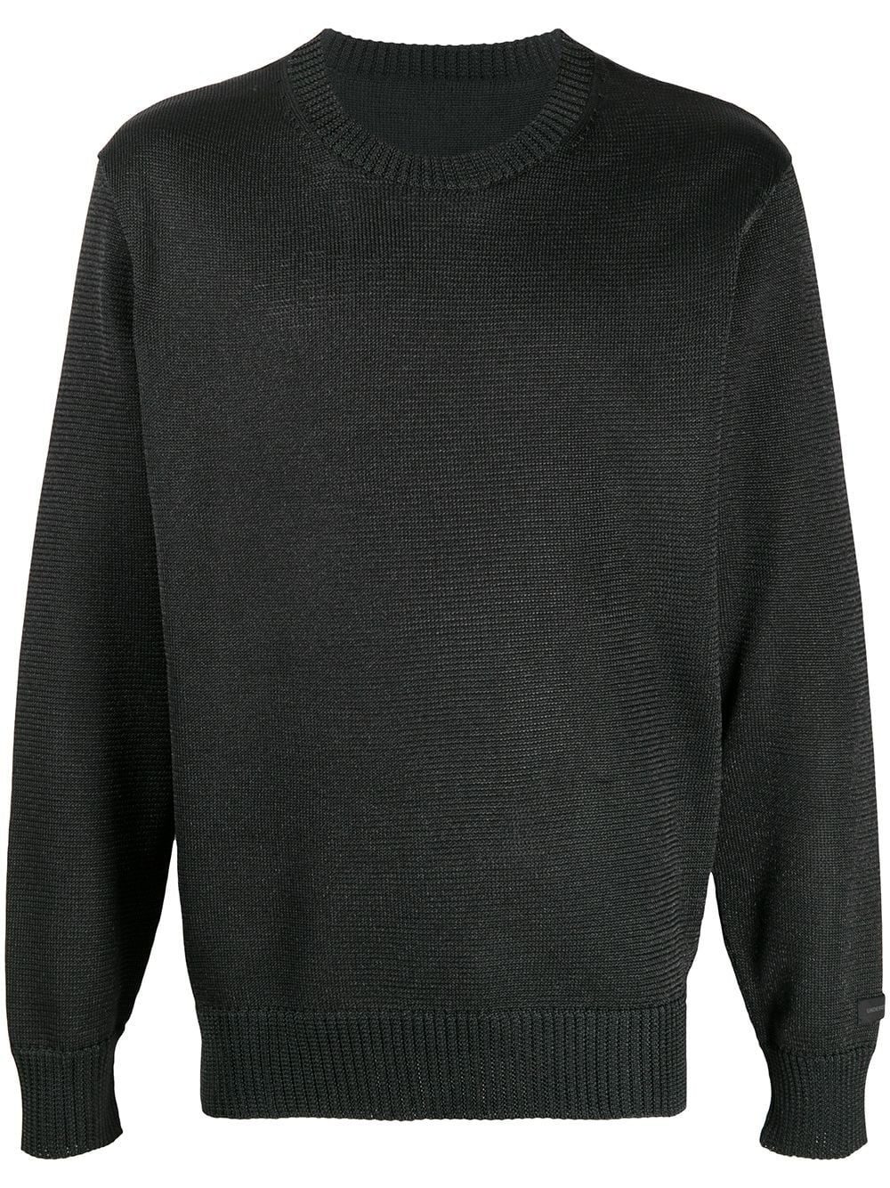 Textured Crew Neck Jumper