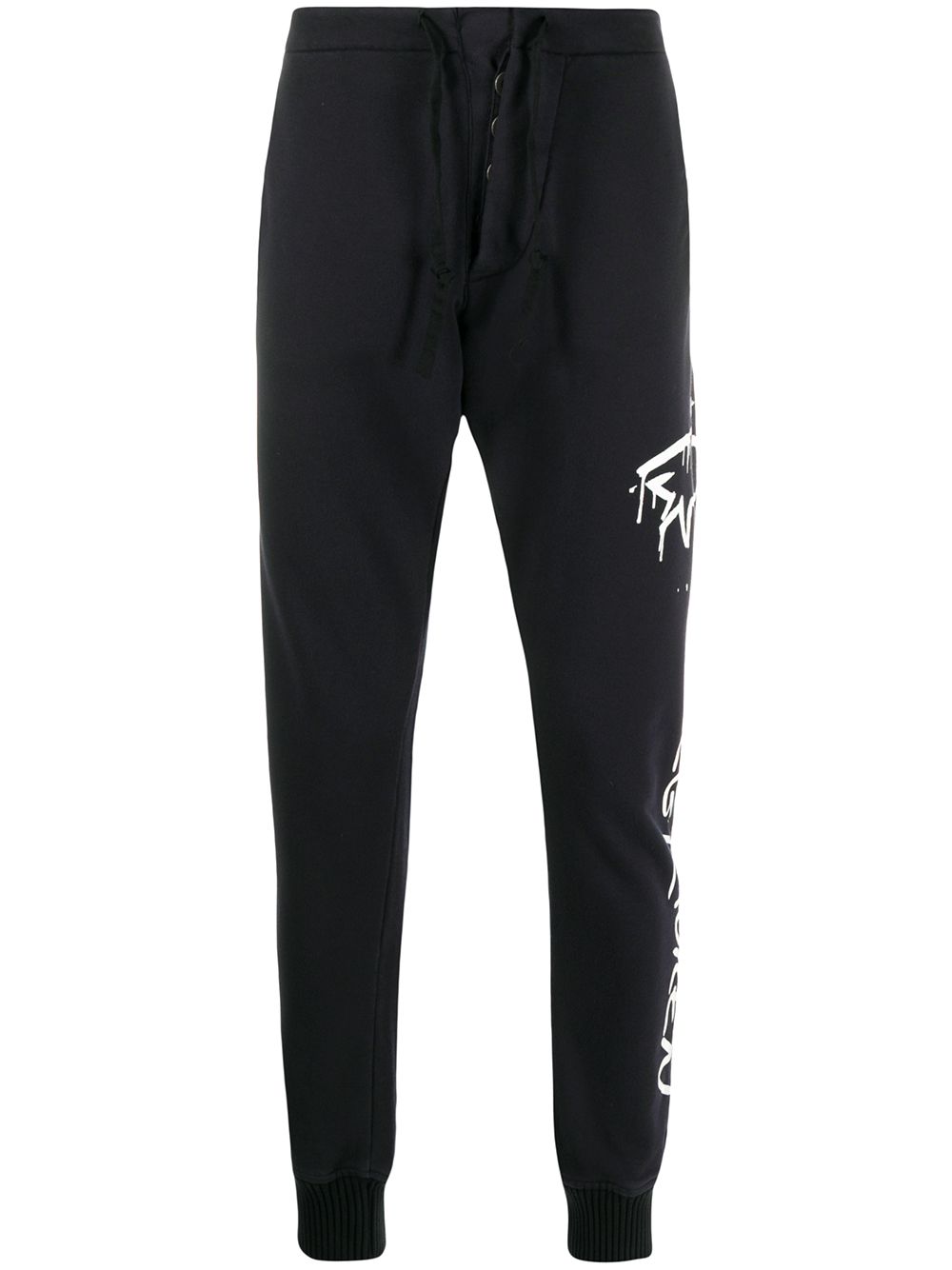 Shark-Print Track Trousers