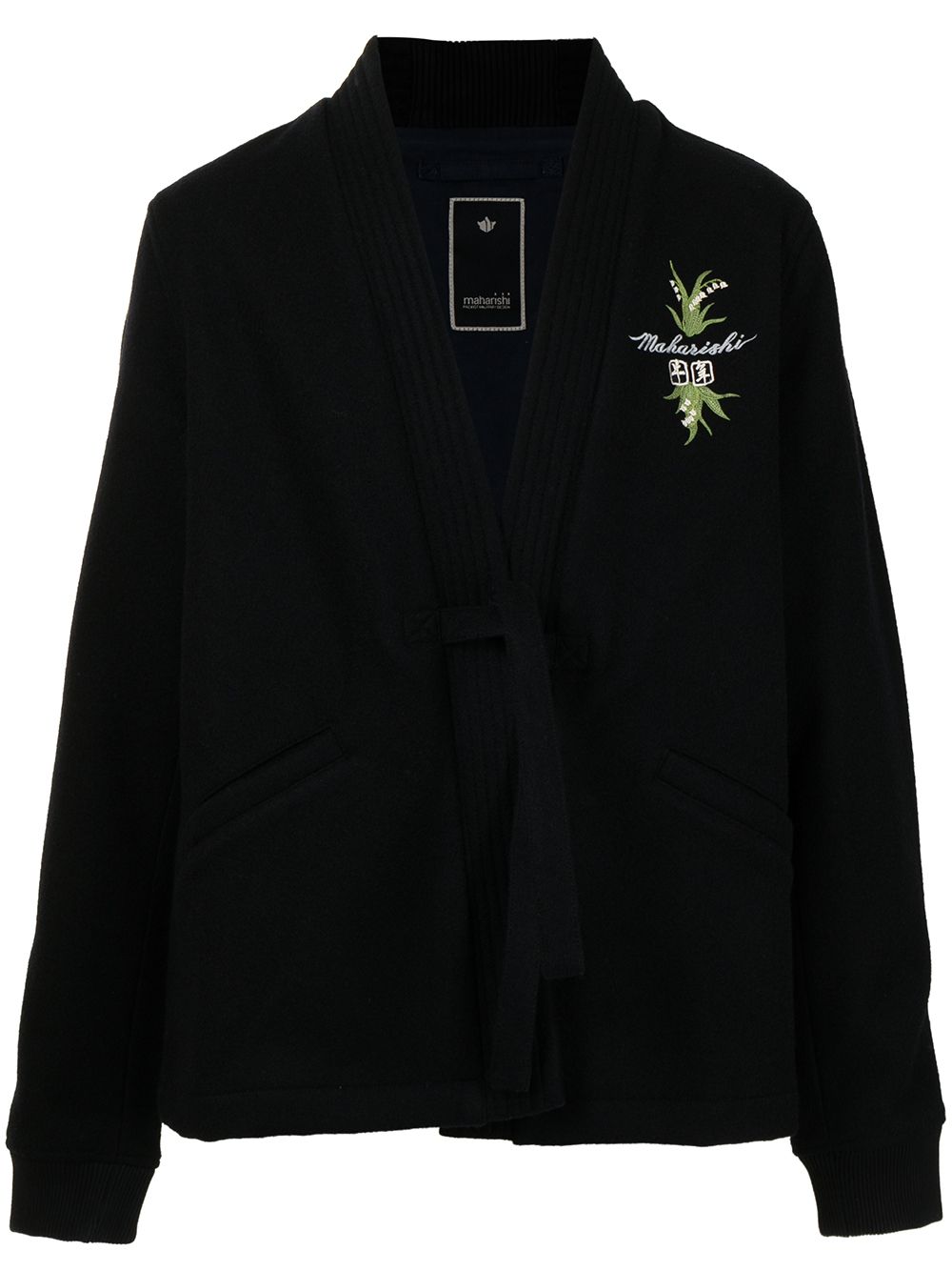 Embroidered-Logo Jacket