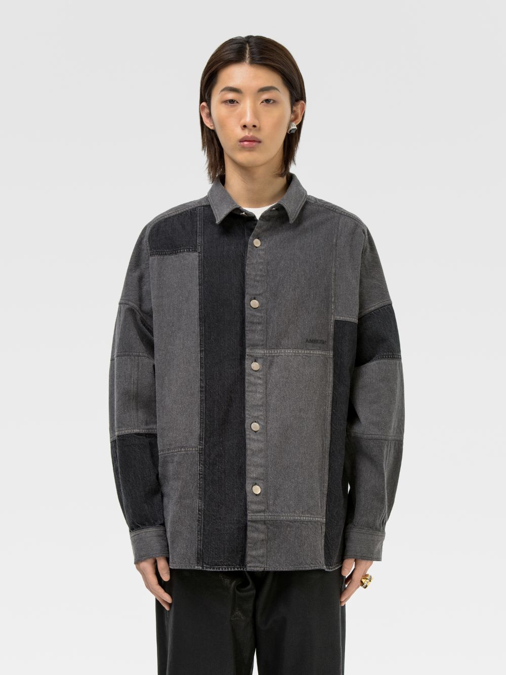 Patchwork Denim Shirt