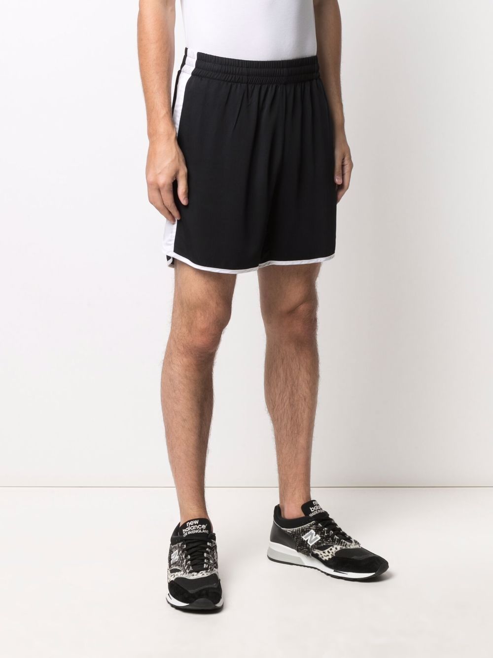 Contrast Stripe Shorts