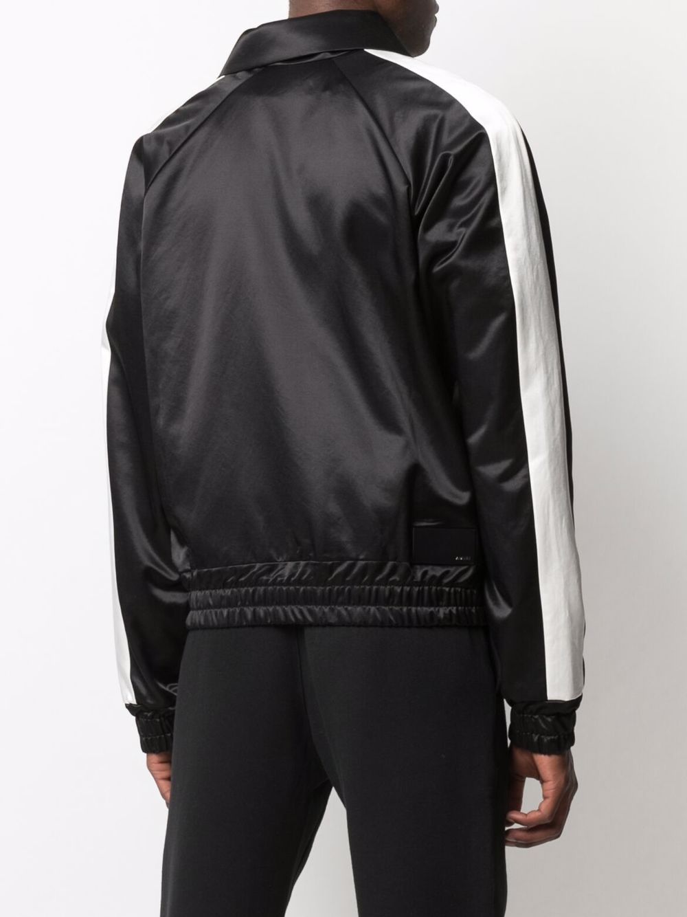 Sateen Zipped Track Jacket