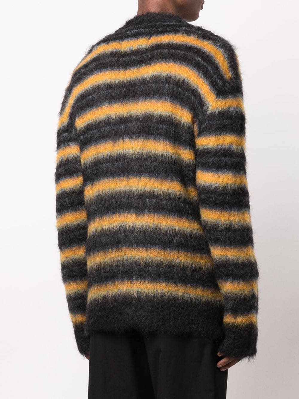 Stripe Knitted Cardigan