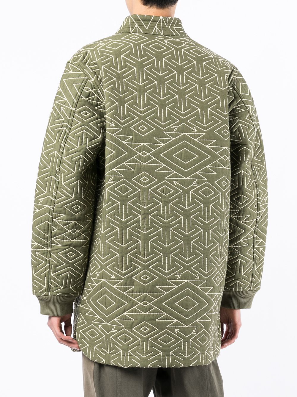 Reversible Padded Kimono Jacket