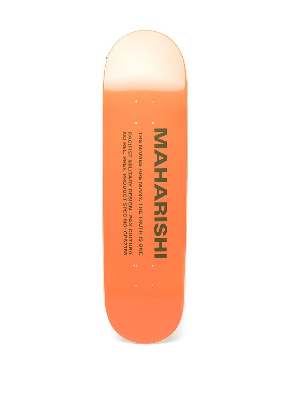 Miltype Wood Skateboard