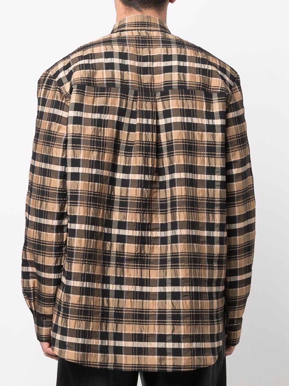 Organic-Cotton Checked Shirt