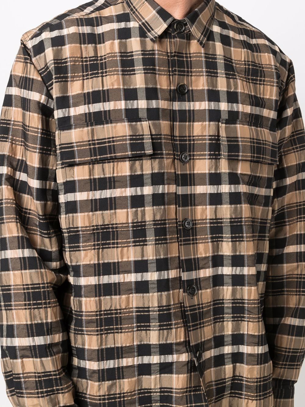Organic-Cotton Checked Shirt