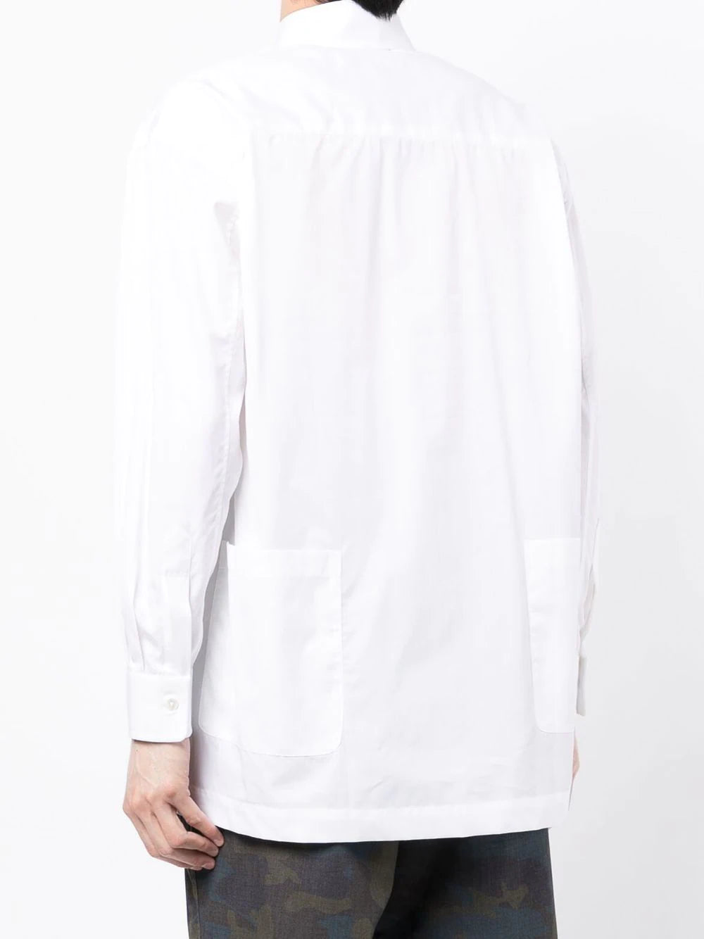 Logo-Patch Detail Shirt