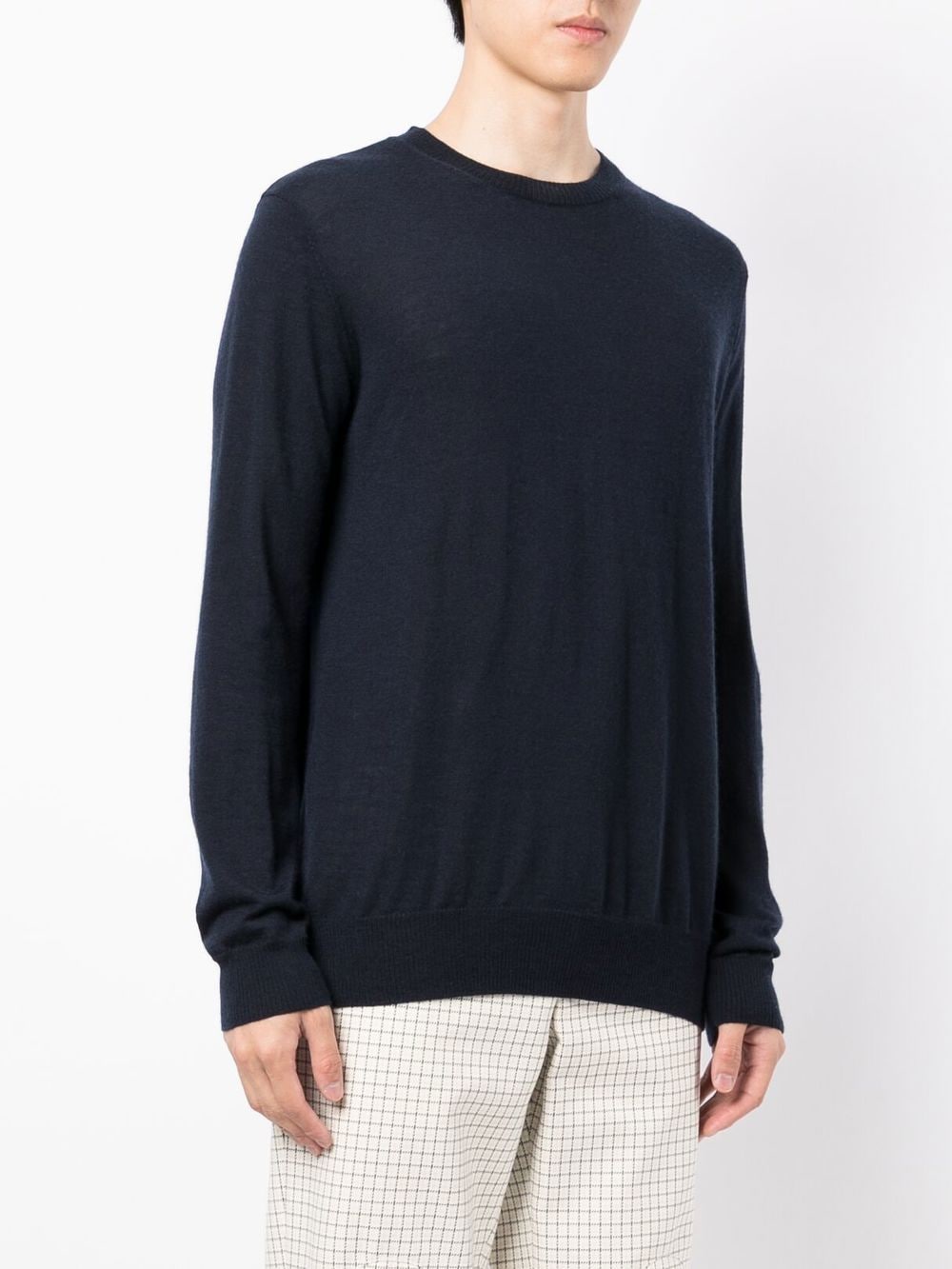 Side-Slits Cashmere Jumper
