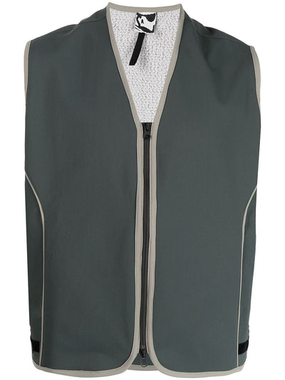 Sleeveless Zip-Up Gilet