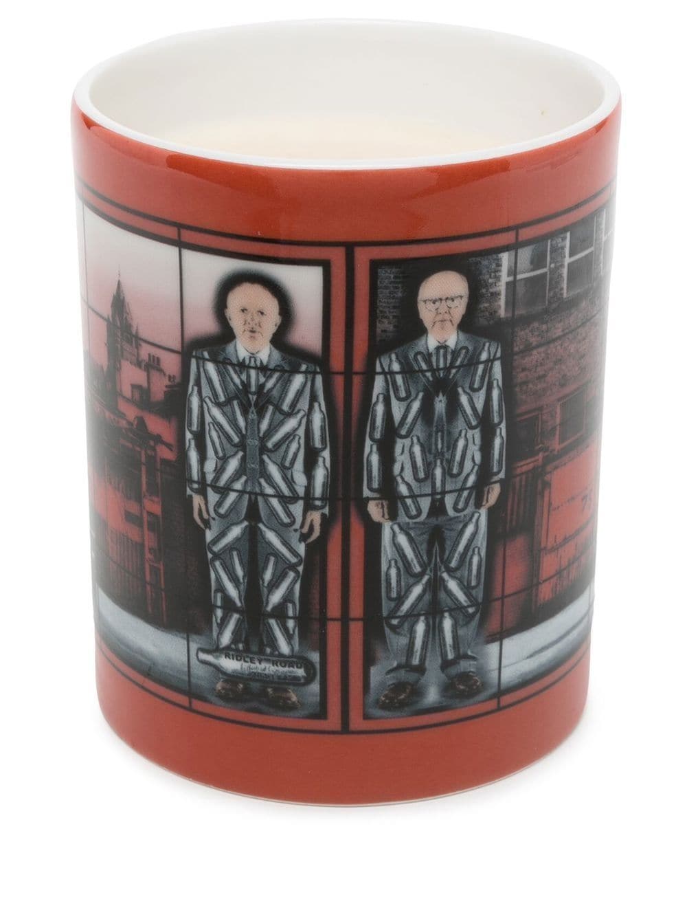 X Gilbert & George 'Red' Candle (700G)