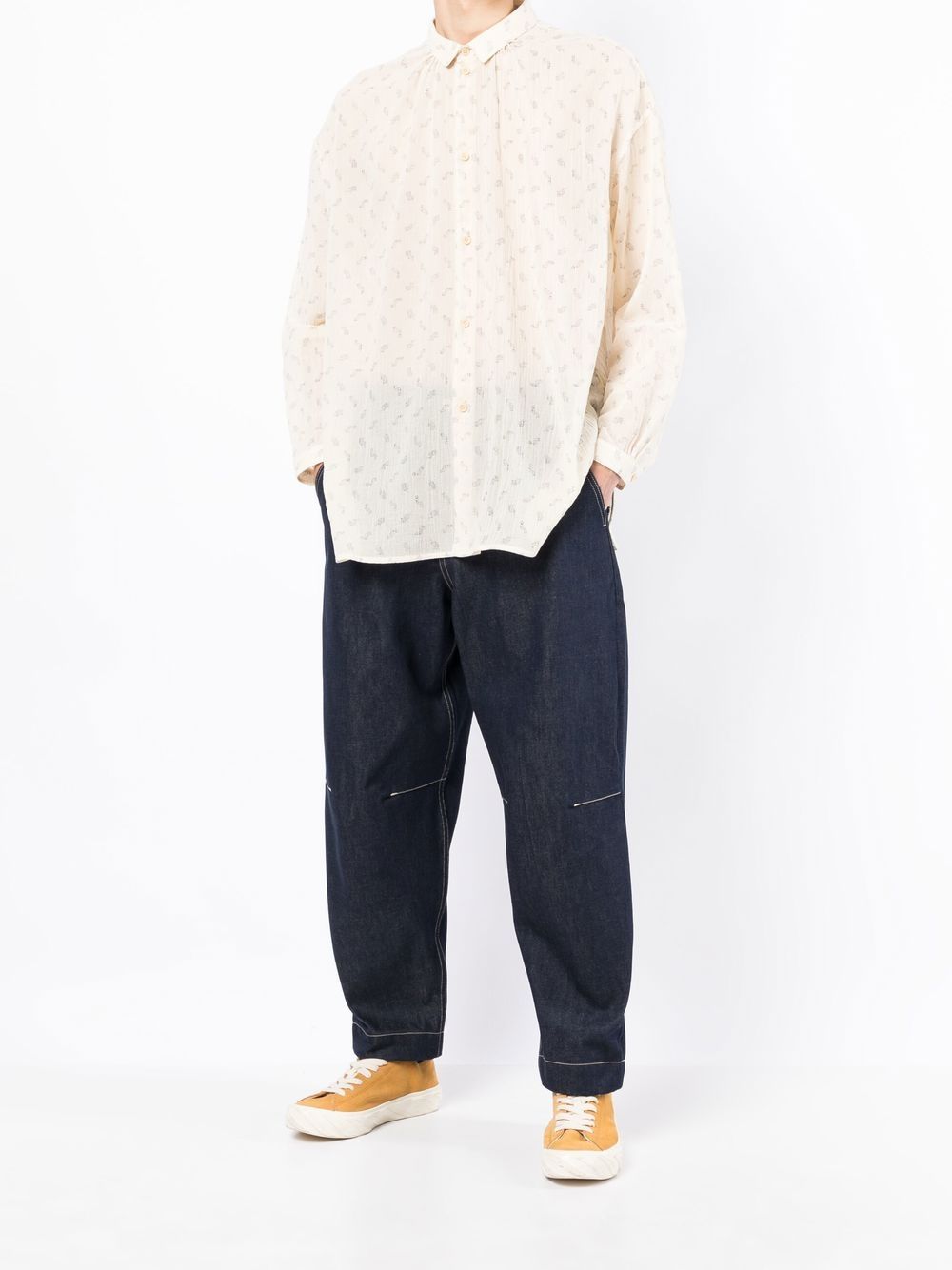 The Florist Abstract-Print Shirt