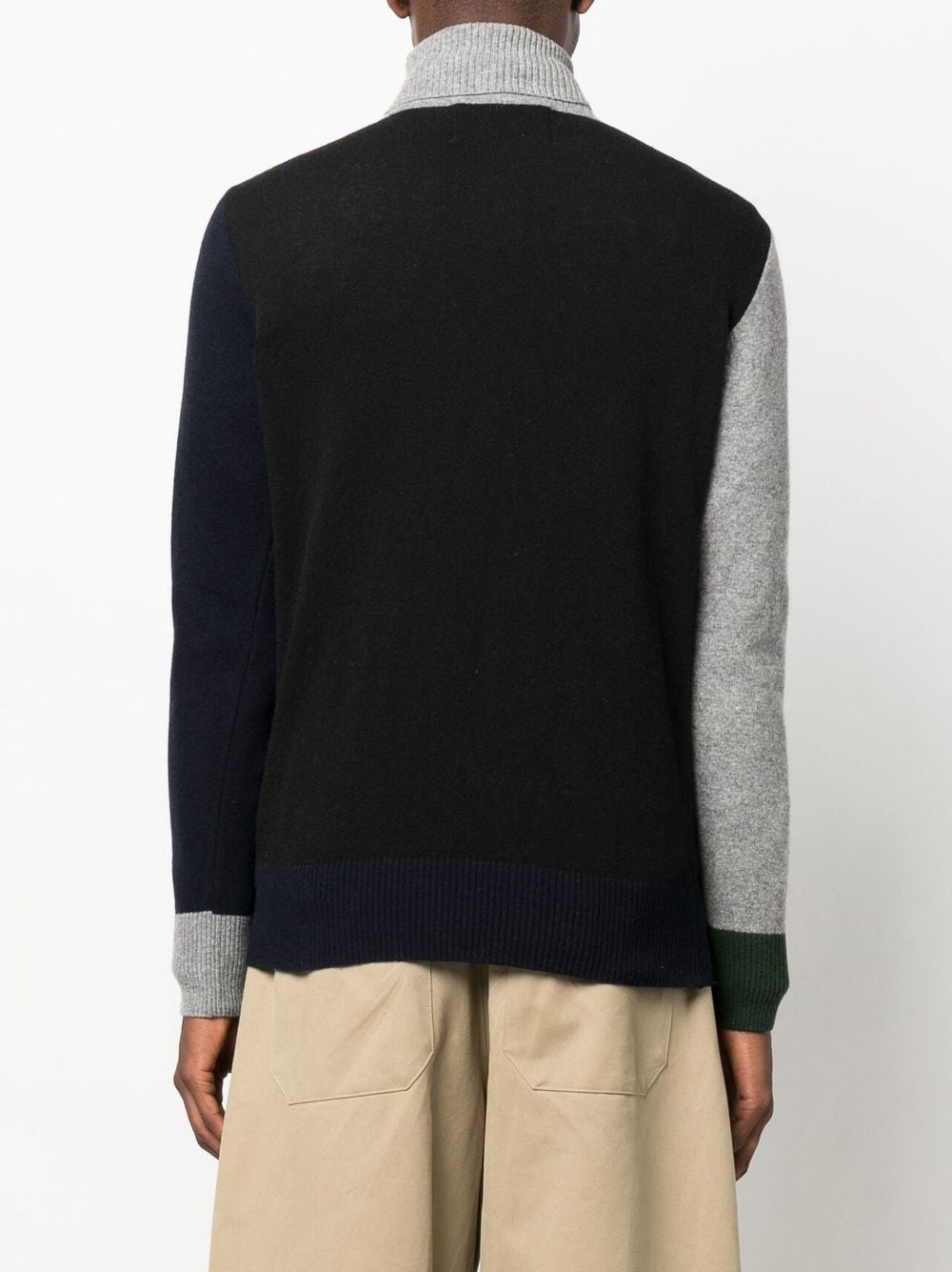 High-Neck Wool Jumper