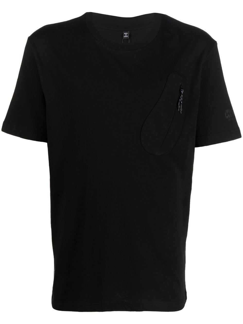 Zip-Pocket Detail T-Shirt