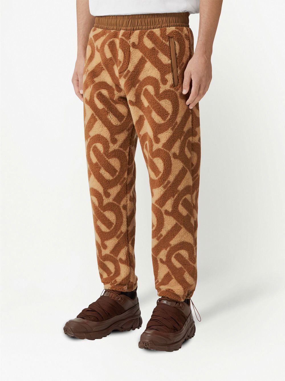 Monogram Fleece Jacquard Track Pants