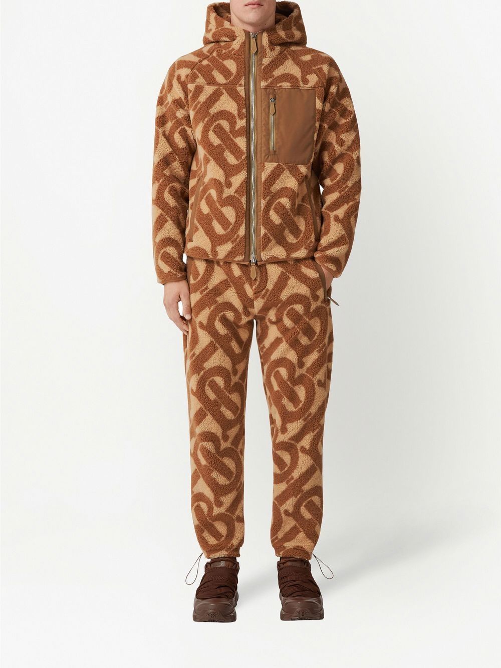 Monogram Fleece Jacquard Track Pants