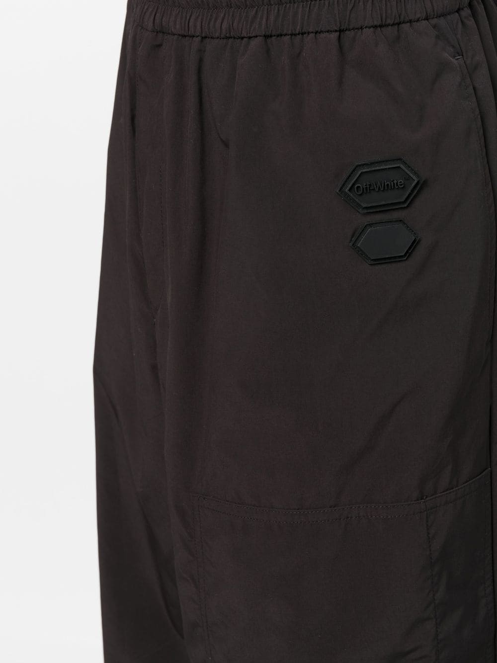 Logo Patch Wide-Leg Trousers