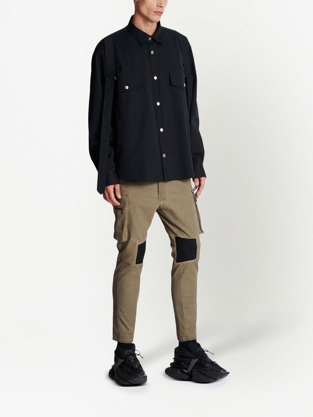 Chest Flap-Pocket Detail Shirt