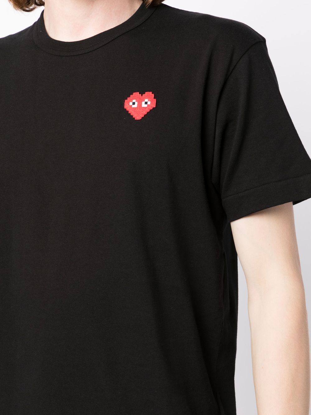 Logo-Patch Cotton T-Shirt