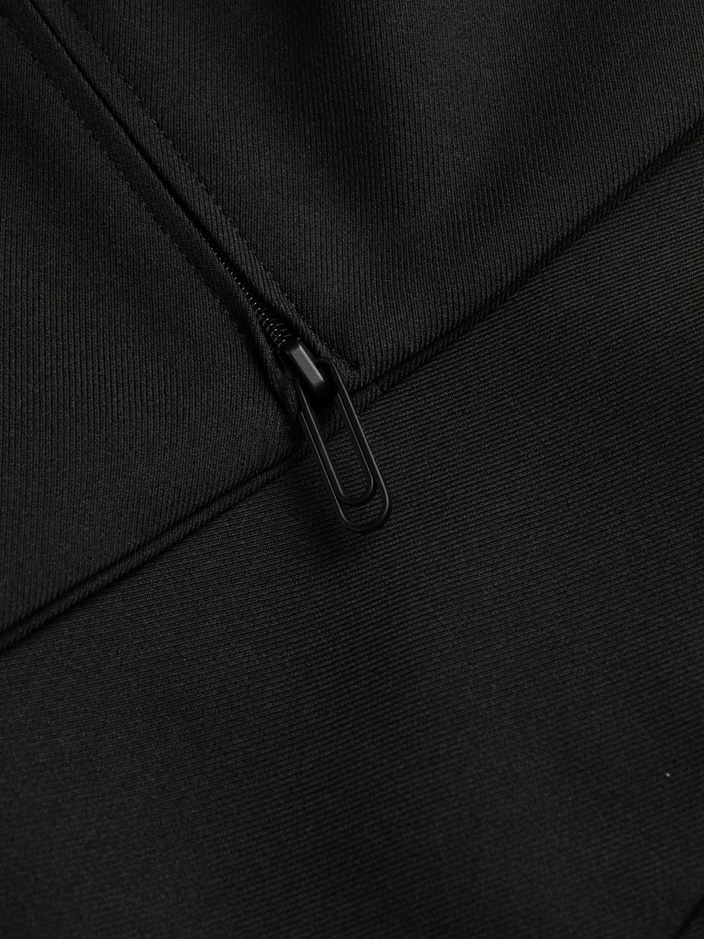 Paperclip-Detail Straight-Leg Trousers