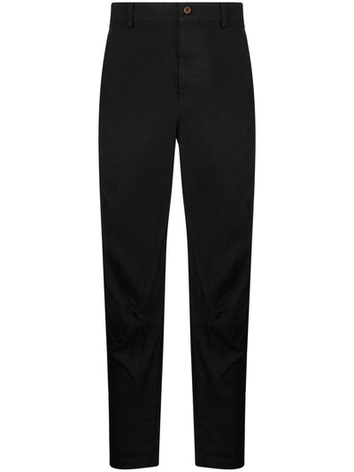 Mid-Rise Cropped Trousers