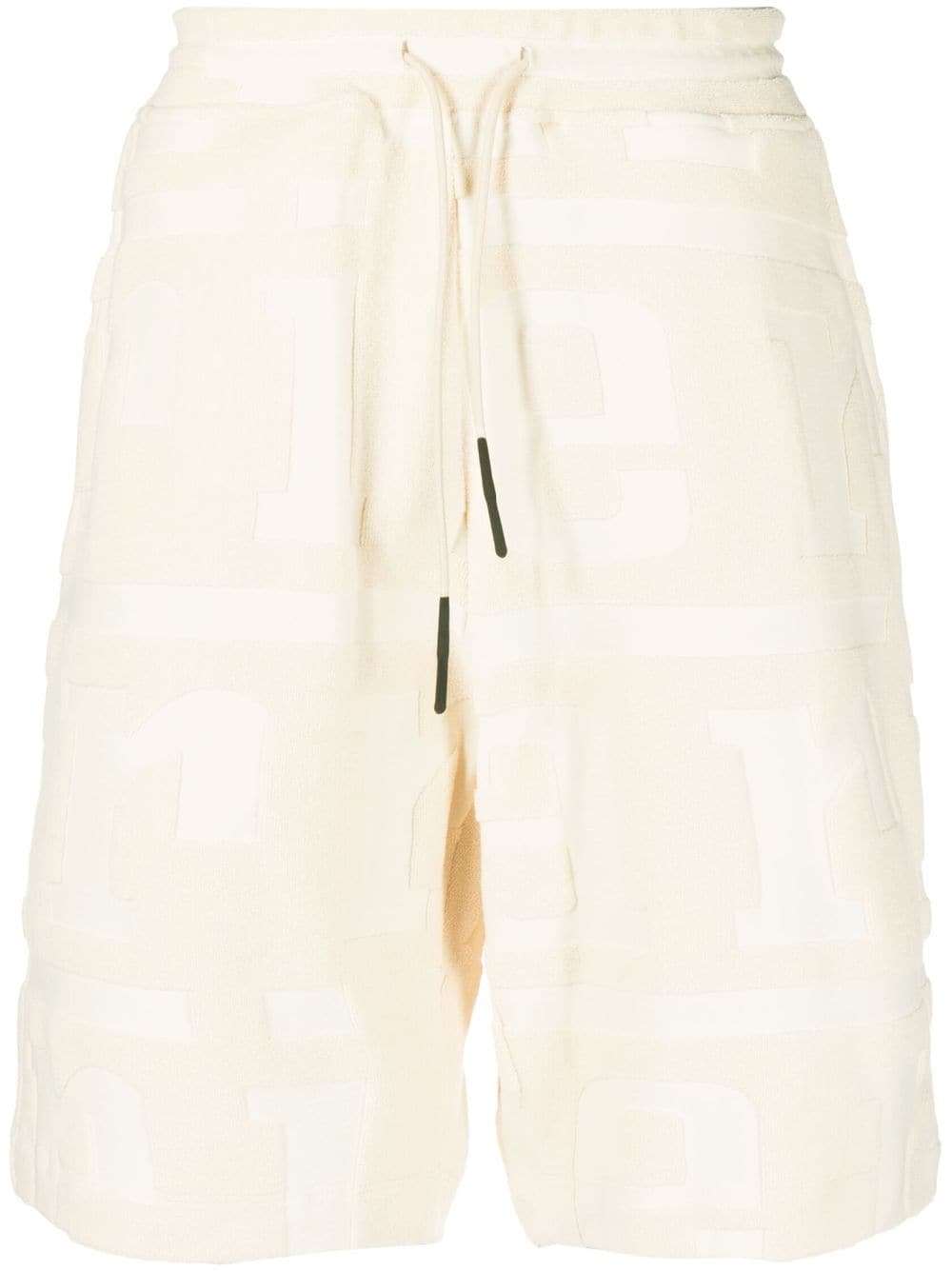 Debossed-Logo Bermuda Shorts