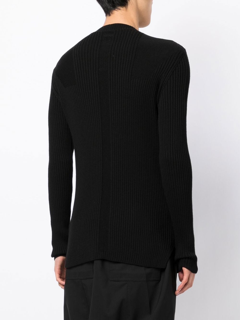 Ribbed Panel Jumper