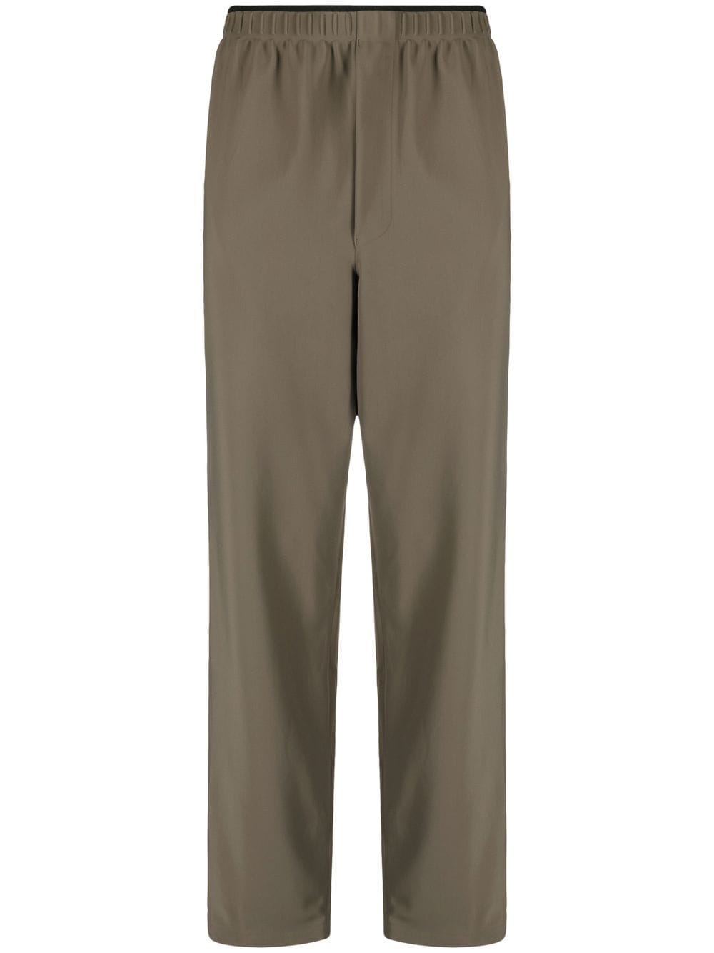 Mid Rise Straight Leg Trousers